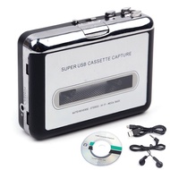 Tape to PC Digital MP3 CD Converter USB Cassette Capture,Portable Cassette Tape Player
