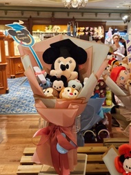 (代購)多款 迪士尼 HK Disneyland 畢業公仔 Disney Tsum Tsum 花束