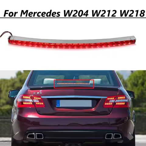 Replacement 3RD Car High Mount Rear Third Brake Light Stop Lamp Signal Lamp 2048200056 For Mercedes 