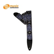 PRS สายสะพายกีตาร์ GUITAR STRAP CUSTOM JACQUARD BIRDS FLEUR - VIOLET