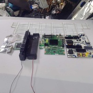 MI L65M5-5SIN 65" TV MAIN BOARD, POWER SUPPLY, TCON, POWER BUTTON, INVERTER, WIFI CAERD, RIBBON CARD