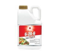 ปุ๋ยน้ำ 6-24-6 (แกลลอน 5 ลิตร) สูตรไม้ดอก บำรุงดอก เร่งออกดอก ดอกสวย-ใหญ่ (1ลังมี4แกลอน) ดวงตะวันเพช