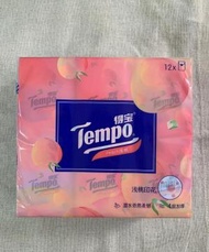Tempo - Tempo得寶4層紙巾包裝 香桃味 12包整袋裝 ( 平行進口 )