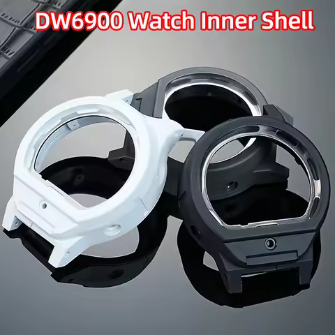 DW6900 Watch Inner Shell Bezel parts for Casio G-shock DW-6900 Modificed plastic movement Inner case