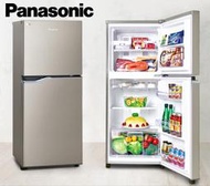 *留言優惠價*Panasonic國際牌167公升鋼板系列變頻雙門電冰箱 NR-B170TV-S1