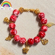 Charm Pandora Design Acrylic Bracelet Fits Pandora 916 Gold Bead Accessories Dangle