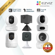 [SG Stock] EZVIZ 4K 8MP C6N G1 / TY1 Pro / TY7 Dual AI CCTV Home Security WiFi IP Camera Wireless Ba