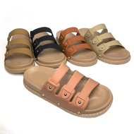 TERMURAH SANDAL WANITA / SENDAL CEWEK PLATFORM KOKOP SANDAL STRIP 3