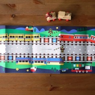 鐵道系列: 火車夜景著色遊戲雙面海報