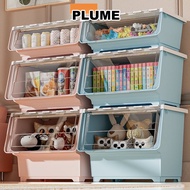 Clothes storage box 45L transparent plastic storage box toy storage box With Lid