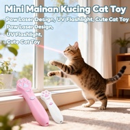 Mini paw cute Cat Torch UV toy laser UV MobMob Mainan