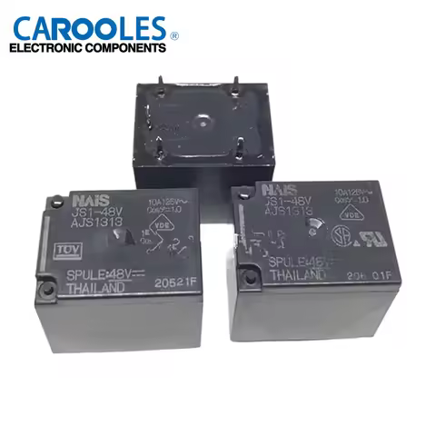 JS1-48V AJS1313 4123-1C-48V 100%Original New JS1-48V-F AJS1313F JS1-48V AJS1313 5PINS 10A125V 48VDC 