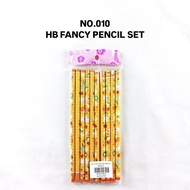 (5SET) NO.010 HB Fancy Pencil Set | 10'S | 铅笔套装 X 5SET