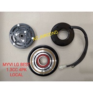 CLUTCH PULLY COMPRESSOR PERODUA MYVI LAGI BEST 1.3CC 4PK