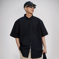 KEMEJA Noforty Oversized Shirt Keiko Black