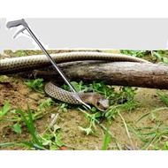Snake Clamp Handle Tong Catcher Stick Reptile Stick Snake Handling Tools
