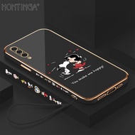Hontinga เคสโทรศัพท์มือถือ เคสซัมซุง ลายการ์ตูนสนูปปี้ สำหรับ Samsung Galaxy A50 A30S A50S