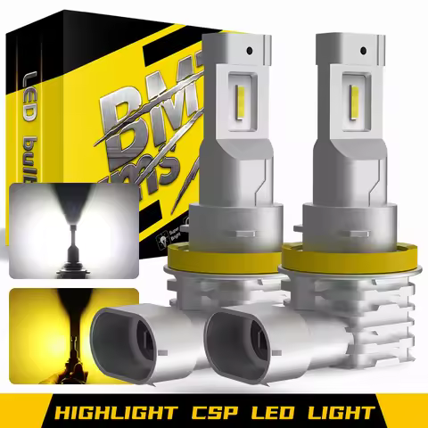 BMTxms 2PCS H10 9145 HB3 HB4 H8 H11 LED Fog Lights For Toyota AURIS AVENSIS COROLLA LAND CRUISER 200