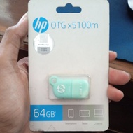 HIJAU Flash drive 64 GB hp X778W green