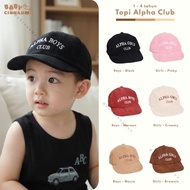 BC | Alpha Club Hat Size 1-4 Years Imported Baseball Hat for Boys and Girls Street Distro Corduroy K