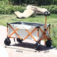 Foldable Camping Picnic Trolley Convenient Household Trolley Travel Outdoor Camping Trolley Foldable