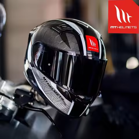 MT KRE Snake Carbon Fibre Motorcycle Helmet ECE DOT Racing Helmet Sport Bike Casco MT 1400g Track He