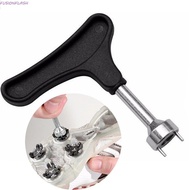 FUSIONFLASH Golf Spike Wrench Handheld Practical Twist Nail Spikes Remove Replacement Tool for Golf 