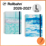 DELFONICS 2026-2027 Planner Rollbahn Diary Aqua L March Start