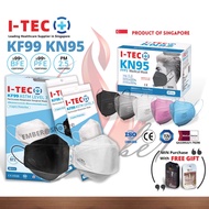 I-TEC KF99 KN95 FFP2 Certified Medical Face Mask Individual Packed【 20 Pcs per Box 】
