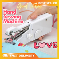 Good Vibes Handy Cloth Sewer Stitch Mini Sewing Machine Portable Handheld Electric Cordless Tailoring Machine Mesin Jahit Ready Stock