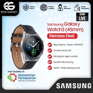 Original second hand 95%new Samsung Galaxy Watch 3 (45mm, GPS, Bluetooth) Smart Watch with Advanced Health Monitoring, Fitness Tracking, and Long Lasting Battery - Mystic Black