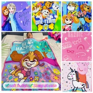 Factory Specials Imported Super Soft Luxury kids paw Patrol Blanket Spongebob Winnie Mickey Stitch F