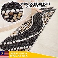 Real Cobblestone Foot Walking Reflexology Massage Mat Pad
