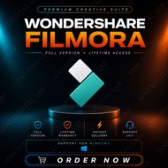 Wondershare Filmora 15 Version 2026 | Windows (Lifetime Use)