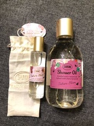 Sabon Sakura 櫻花限定shower oil+ 淡香水