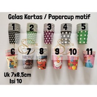 Paper Cups Paper Cups 7x8.5cm, contents 50