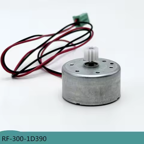 RF-300CA-1D390 DC 1.5V-6V 3V Silent Spindle Mini 24mm Round 300 Motor Solar Engine Fan DIY CD/DVD Dr