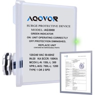 AG3000 HVAC Surge Protector 120/240V, Universal AC Surge Protector (Pek 1)