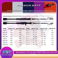 G-TECH POISON BAIT SPINNING / BAITCASTING BC FISHING ROD 1PIECE ROD