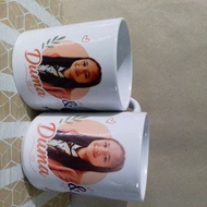 11oz and 15 oz white mug
