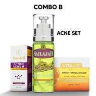 Sailajah Acnex Set Vita-c Brightening Cream Herbal Face Wash