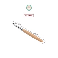 KATALOG - Hakpen Handle Kayu / Alat Rajut / Crochet Solid Wood Hook Needles