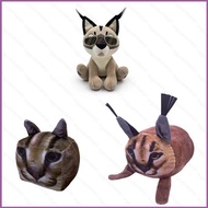 ZY1 Roblox Raise a Floppa Plush Toys Pet Simulator X Big Games Cat Stuffed Dolls Home Decor Kids Gif
