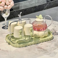 Flower Teapot High Temperature Resistant Thickened Filter Glass Bubble Heat Resistant Health Pot Tea