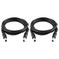 Onite 3.3ft Male to Male Extension Cord, DC 5.5x2.1mm Power Adapter Cable, for LED Strip, Surveillan