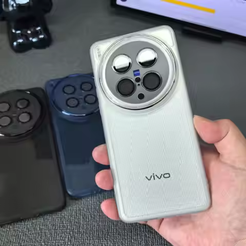 Case For VIVO X200 Ultra X200S Simple Charm Transparent TPU Skin-friendly Anti-fall Cover For VIVO X