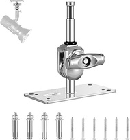 NEEWER 6.5 Inch Wall Ceiling Mount Baby Pin 5/8" Stud with 360° Swivel Ball Head & 10 Screws, Photog