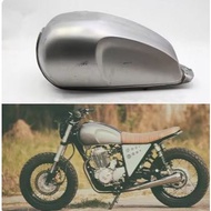 (✨READY STOCK✨)XY400 Fuel Tank (No Float) Raw Metal Cafe Retro Modified Motorcycle Petrol Tanks Vint