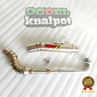 Daeng4 Exhaust Super open for Ex5 Wave 100 Wave 110/125 Dash 110/125 y15zr lc135 Legend bonus sym Kr