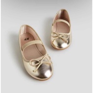 H&M Ballet Shoes - Gold - B30